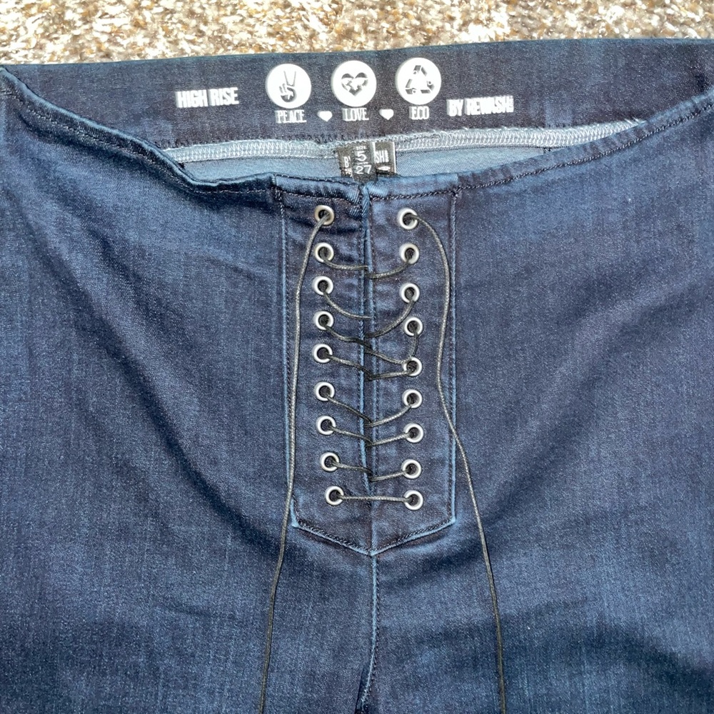 High Rise Flare Jeans - Picture 2 of 3